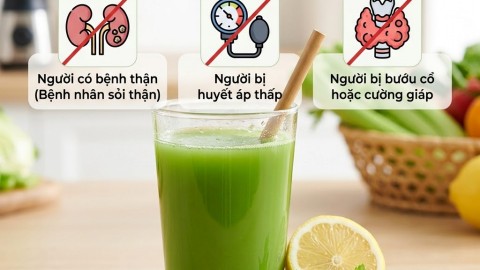 Những Đối Tượng Tuyệt Đối Nói "Không" Với Nước Cần Tây