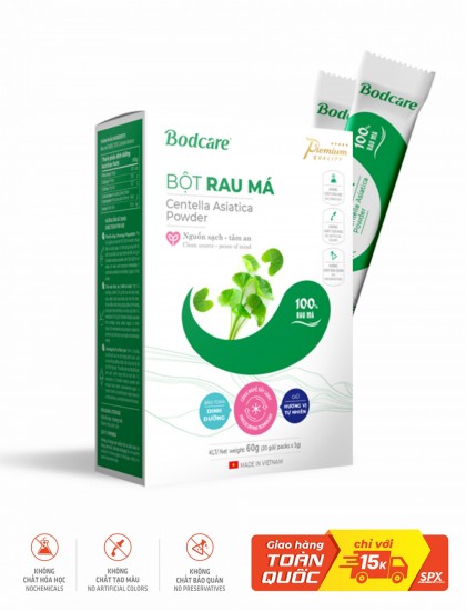 Bột rau má